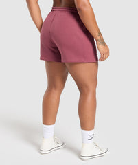 Legacy Cotton Shorts Washed Berry Pink