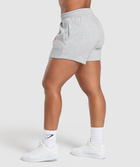 Strength Department Graphic Shorts Light Grey Core Marl