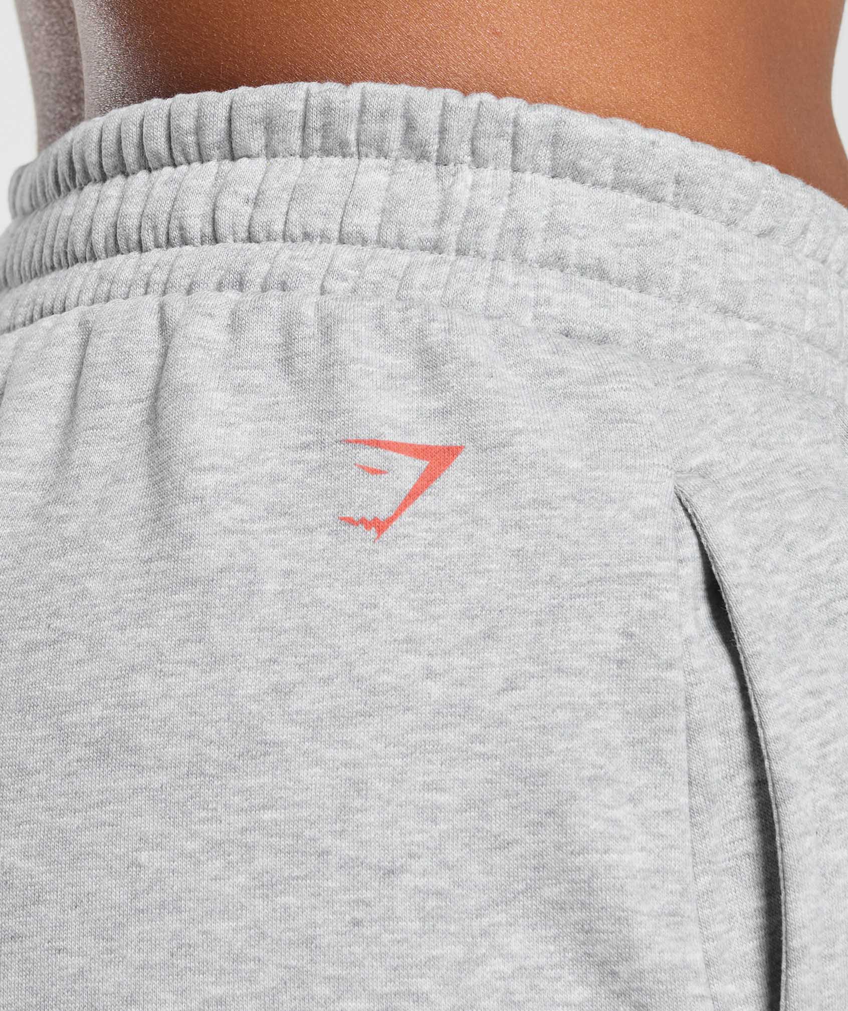 Strength Department Graphic Shorts Light Grey Core Marl