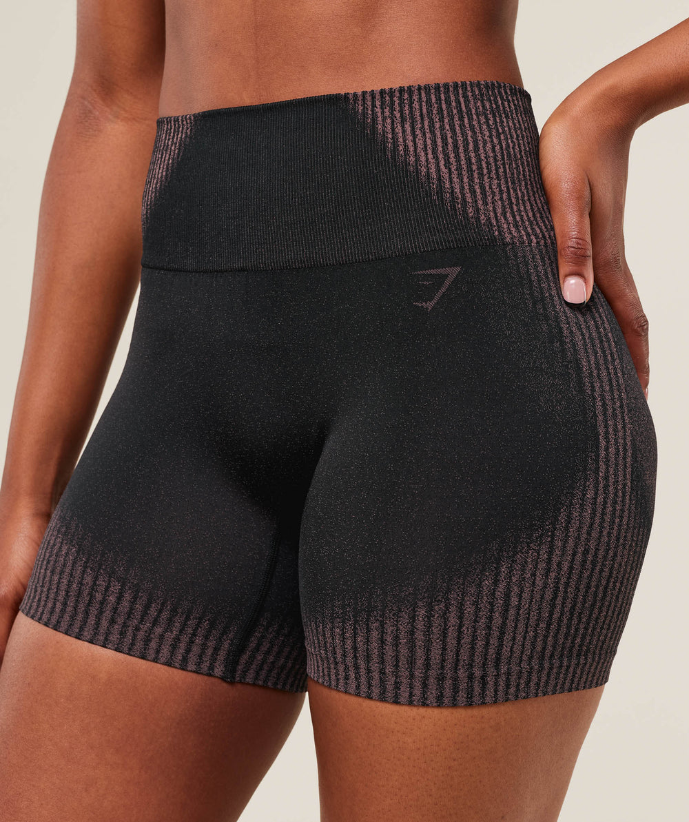 Diffuse Seamless Shorts Black/Calm Pink