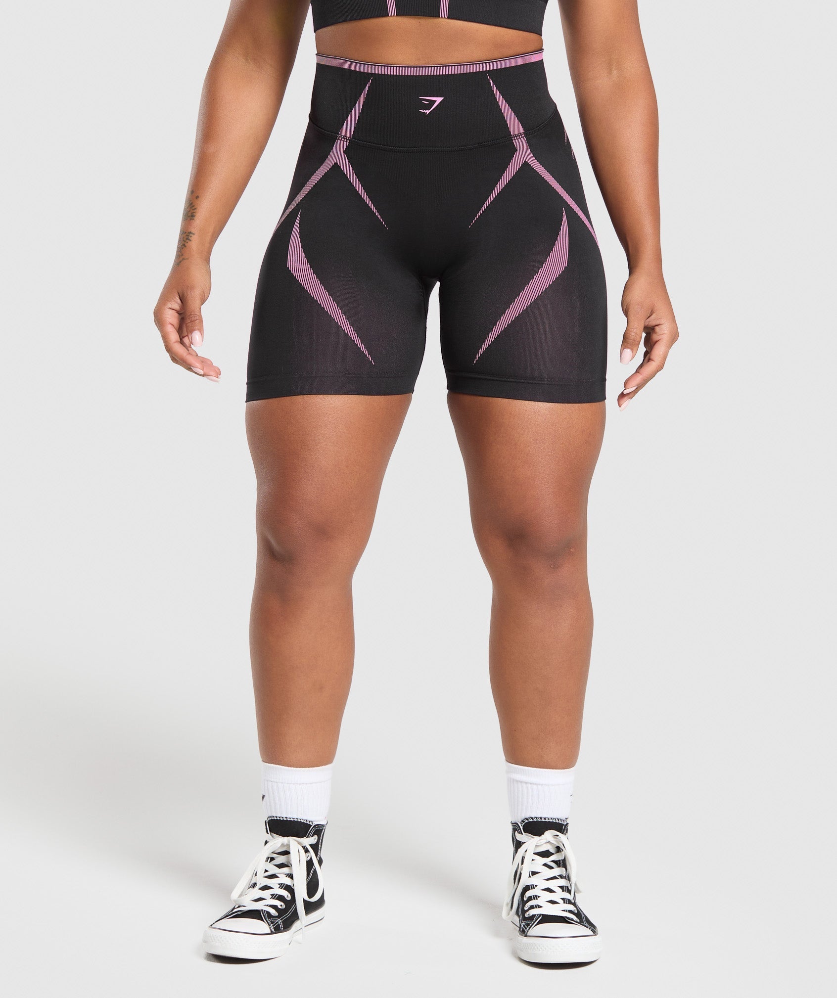 Apex Lift Seamless Shorts Darkest Purple/Sour Pink