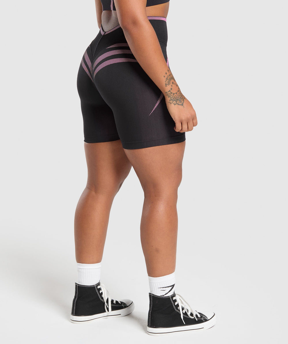 Apex Lift Seamless Shorts Darkest Purple/Sour Pink