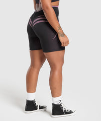Apex Lift Seamless Shorts Darkest Purple/Sour Pink