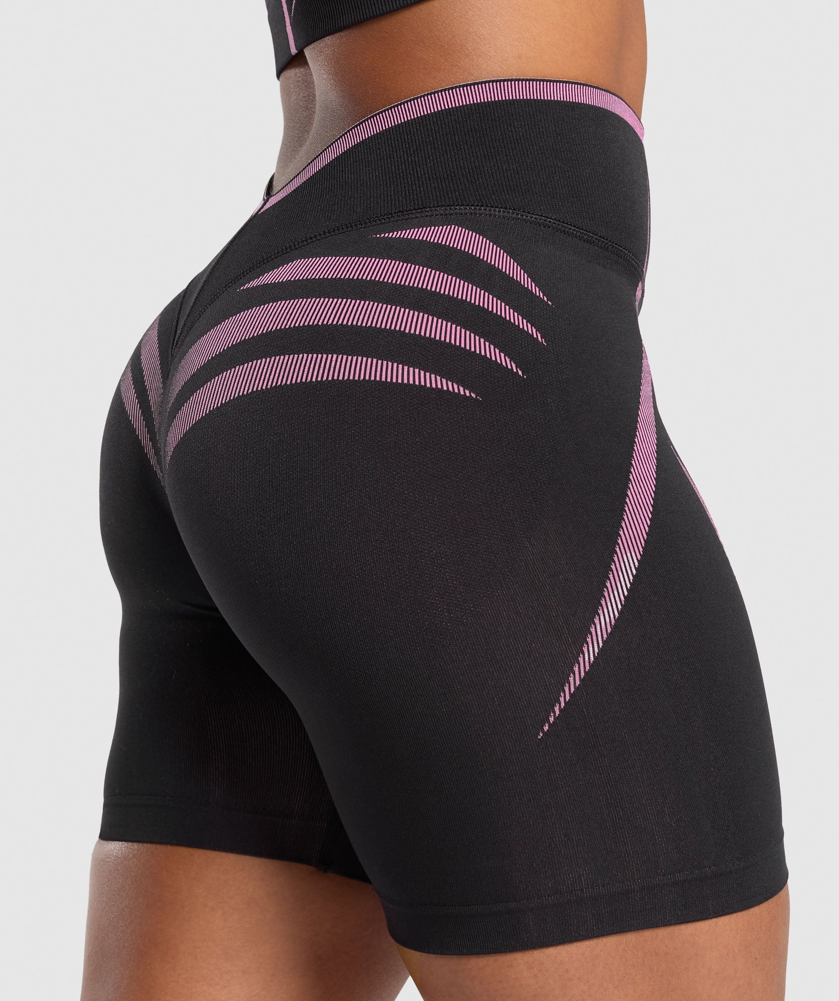 Apex Lift Seamless Shorts Darkest Purple/Sour Pink