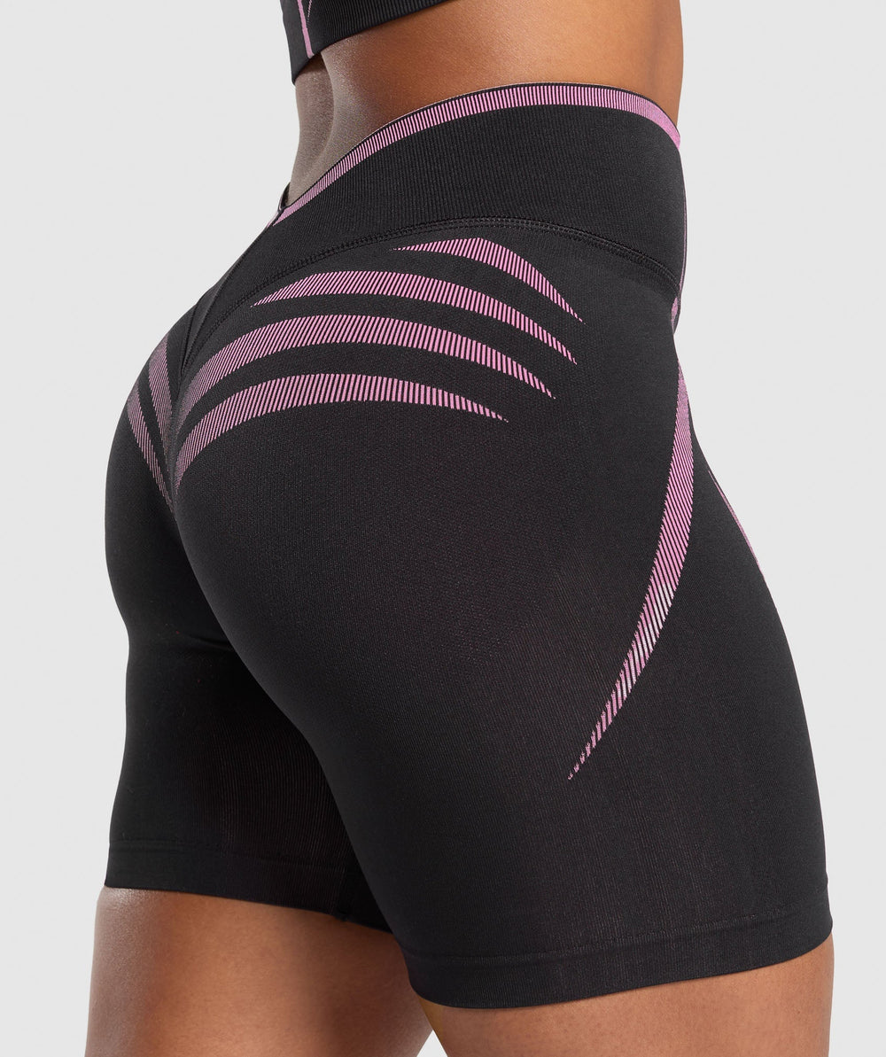 Apex Lift Seamless Shorts Darkest Purple/Sour Pink
