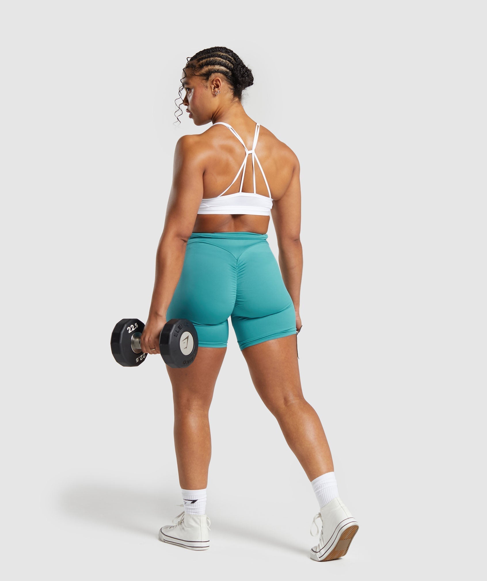 Reps Power Tight Shorts Bondi Teal