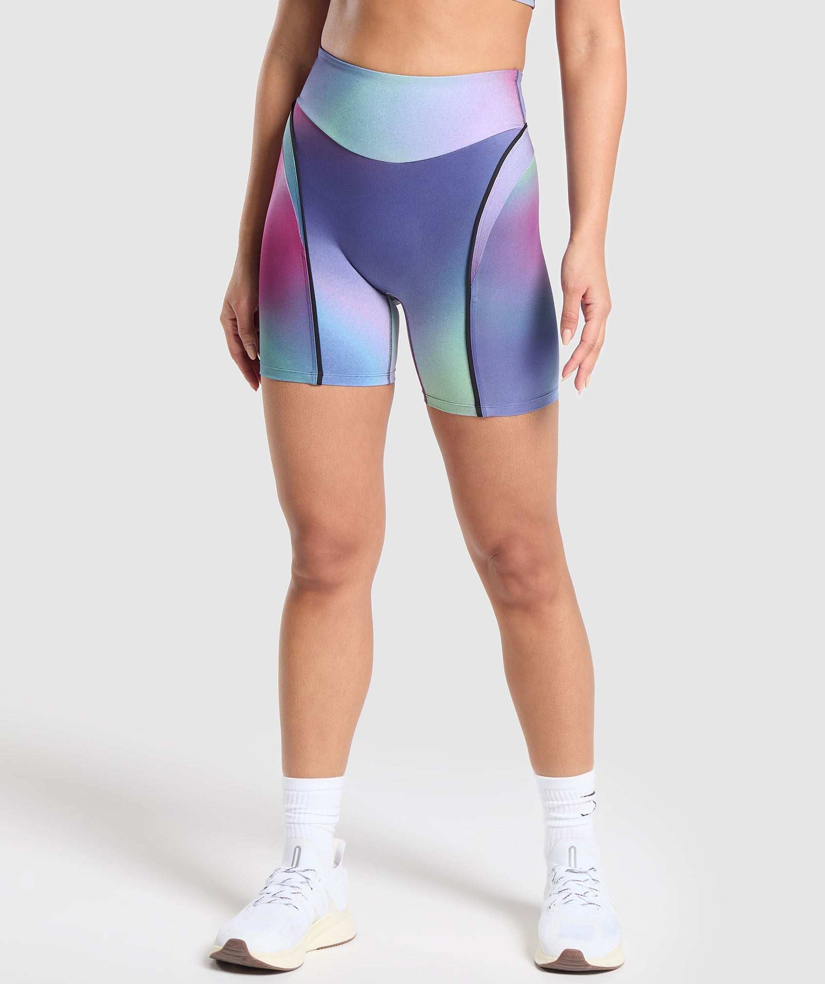 Contour Shorts Mystic Lilac/Black