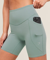 Running Pocket 6" Shorts Celeste Blue