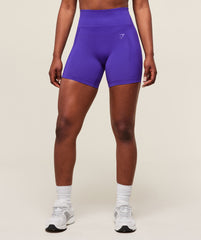 Energised Seamless Shorts Cobalt Purple