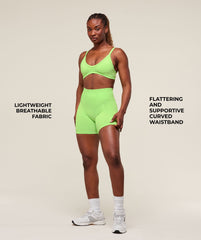 Energised Seamless Shorts Energy Gelato Green