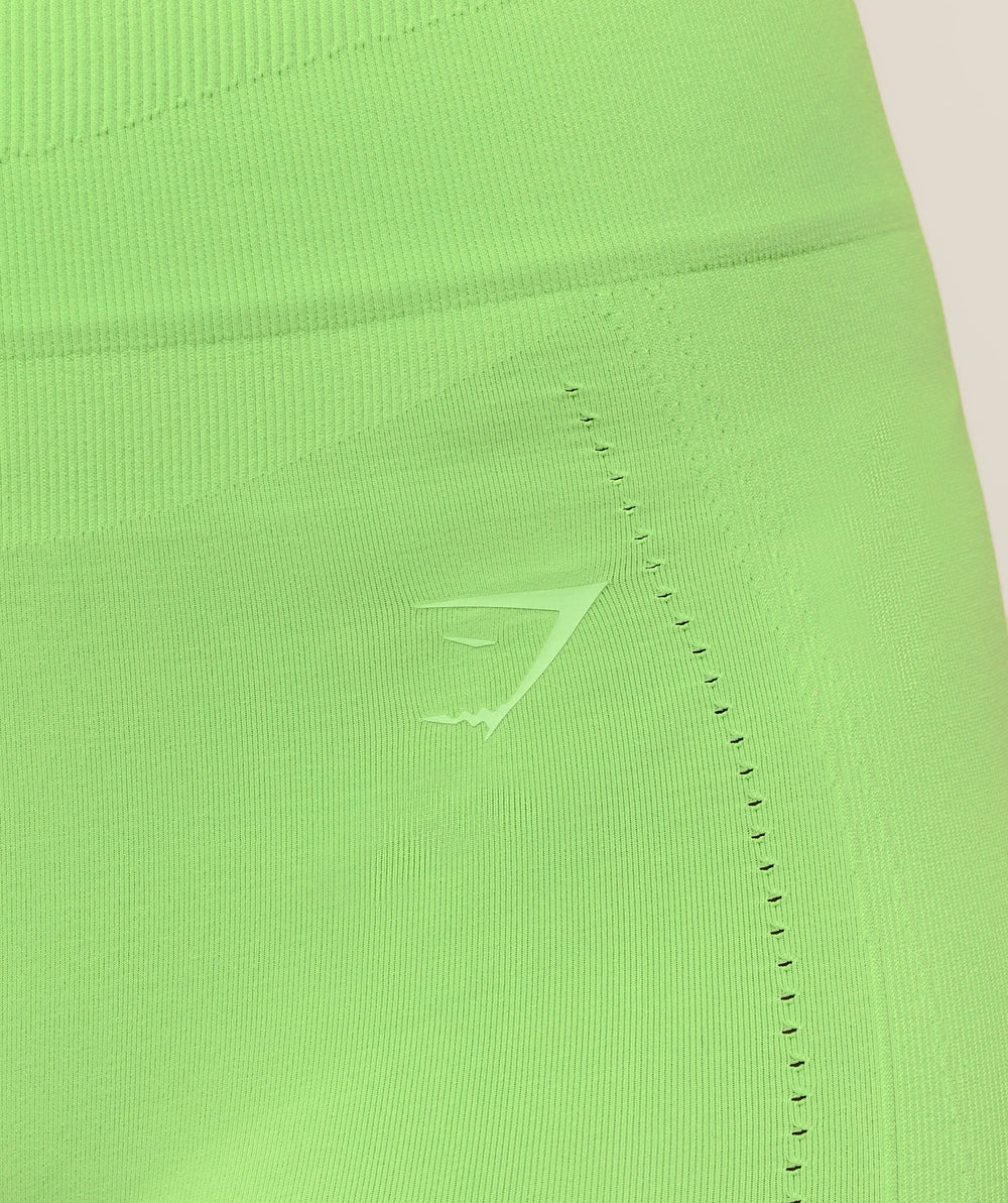 Energised Seamless Shorts Energy Gelato Green