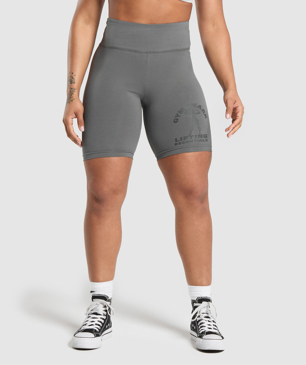 Strong Women Shorts Brushed Grey