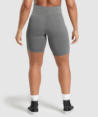Strong Women Shorts Brushed Grey