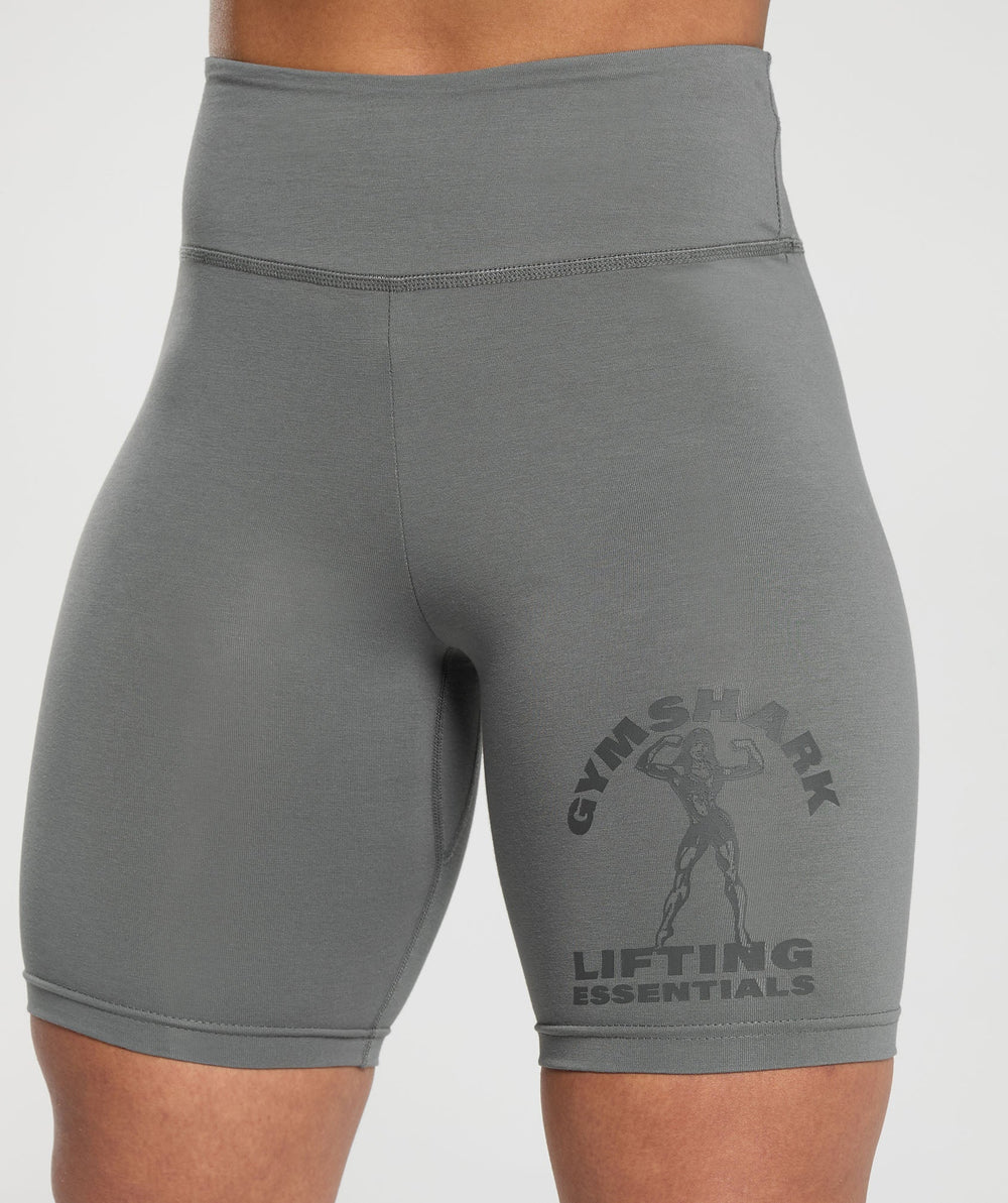 Strong Women Shorts Brushed Grey