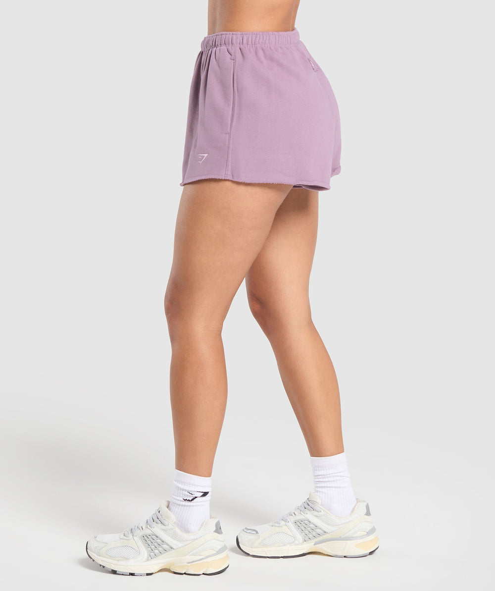 Fleece Shorts Soft Purple