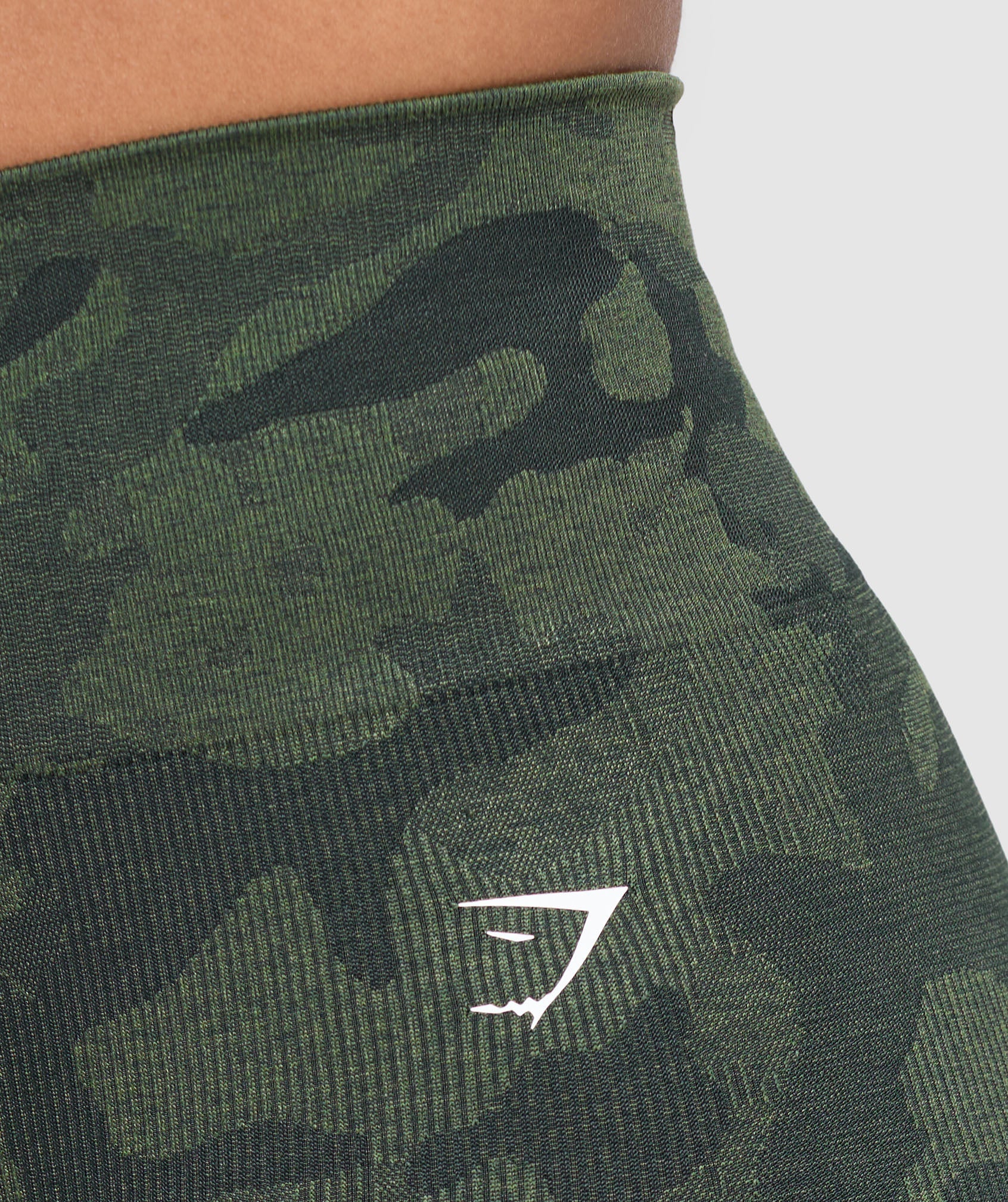 Adapt Camo Seamless Shorts Victory Green/ Force Green