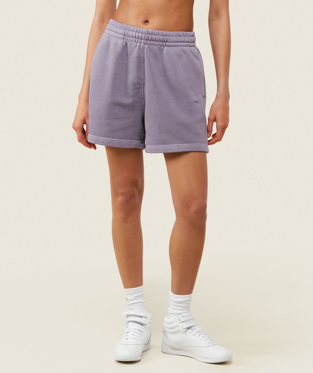 everywear Relaxed Sweat Shorts Fog Purple