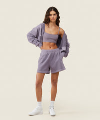 everywear Relaxed Sweat Shorts Fog Purple