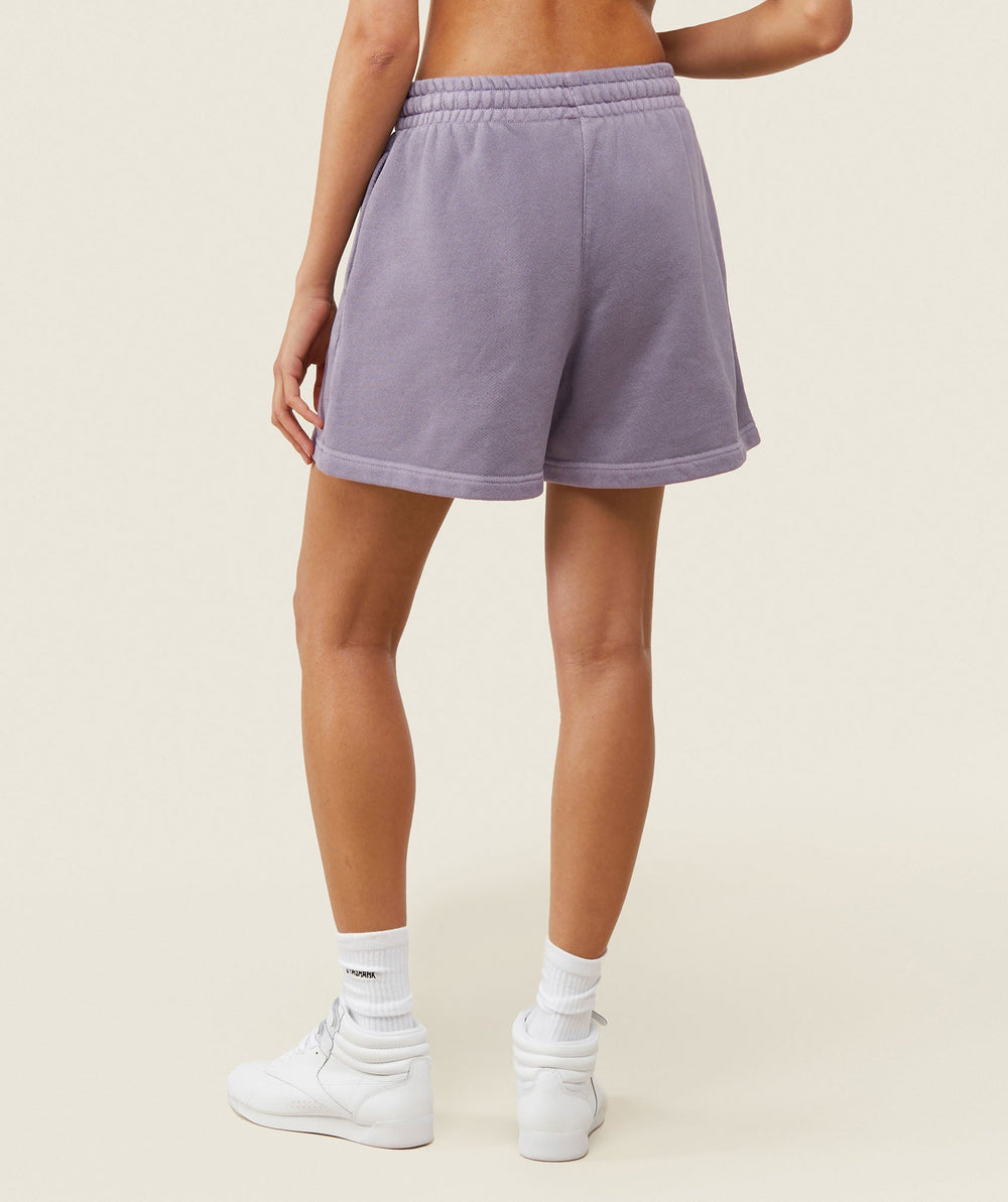 everywear Relaxed Sweat Shorts Fog Purple