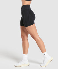 Apex Contrast Shorts Black/Brushed Grey