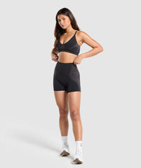 Blur Seamless Shorts Black/Asphalt Grey