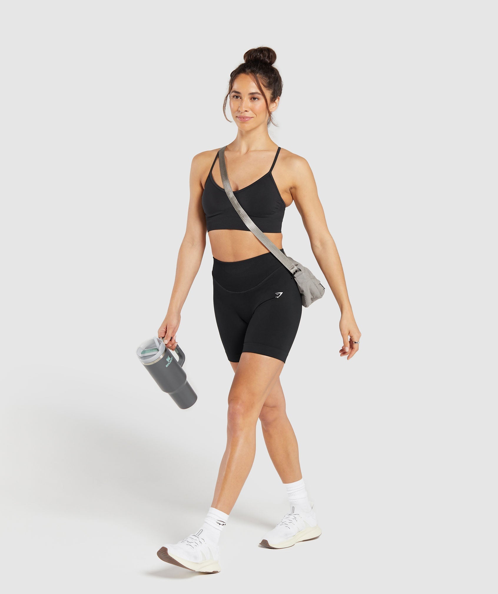 Sweat Seamless Shorts Black