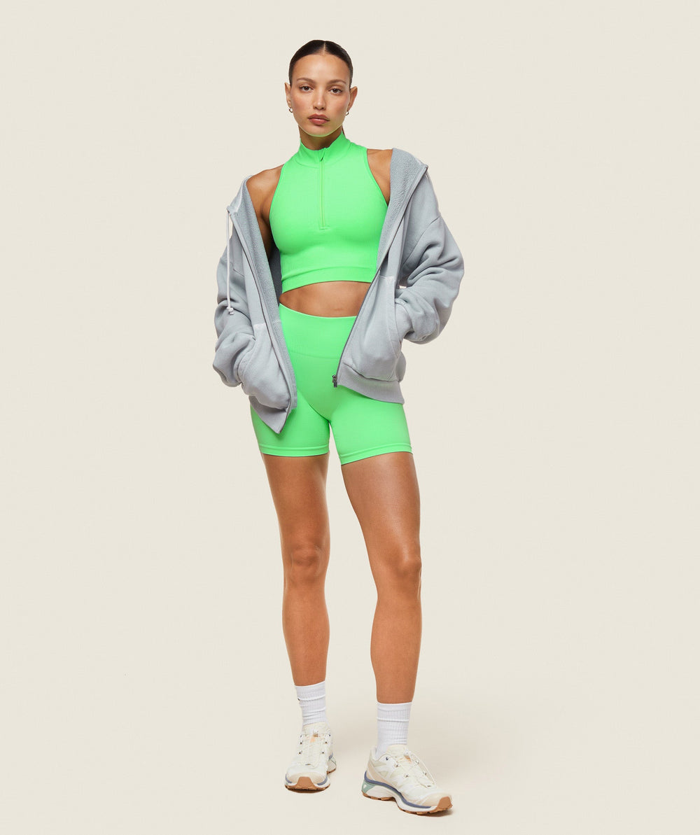 everywear Seamless Cycling Shorts Radiant Green