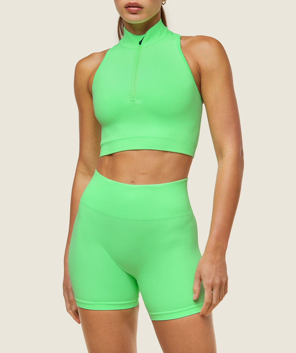 everywear Seamless Cycling Shorts Radiant Green