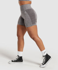 Flex Shorts Greyed Purple/White