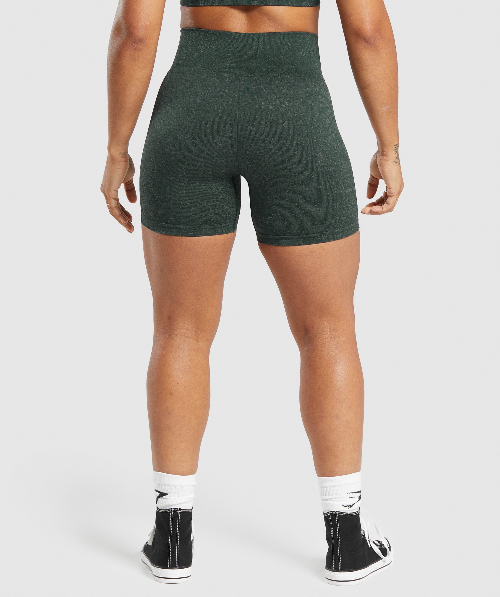 Adapt Fleck Seamless Shorts Victory Green/ Unit Green