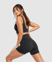 Everyday Front V Waistband Black