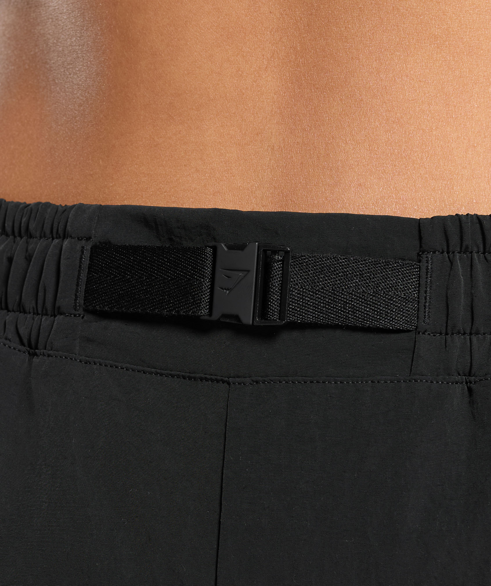 Buckle Waisted Shorts Black