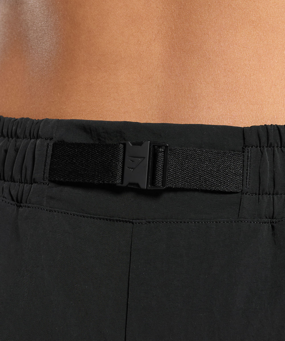 Buckle Waisted Shorts Black