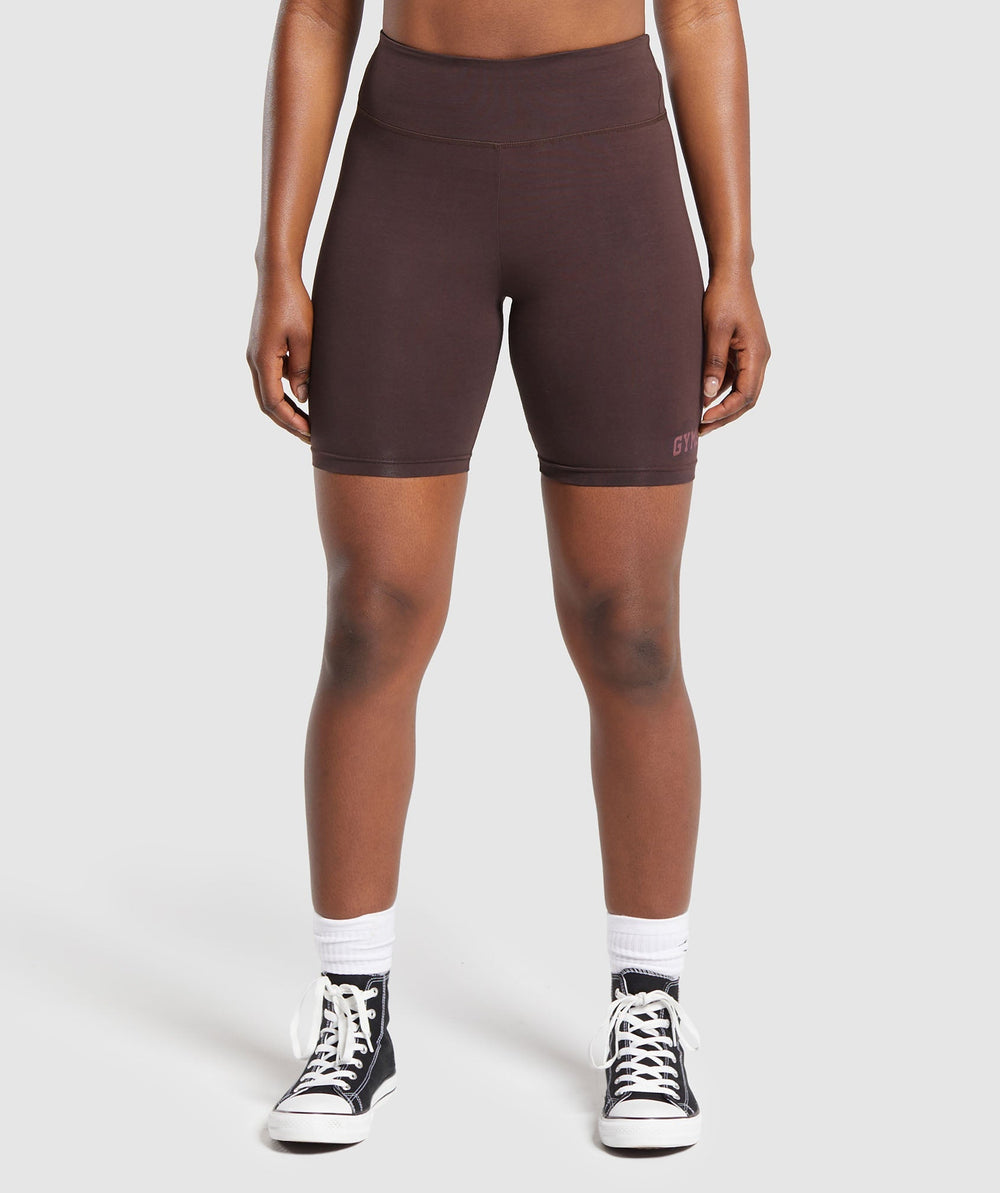 Lifting Logo Shorts Heritage Brown