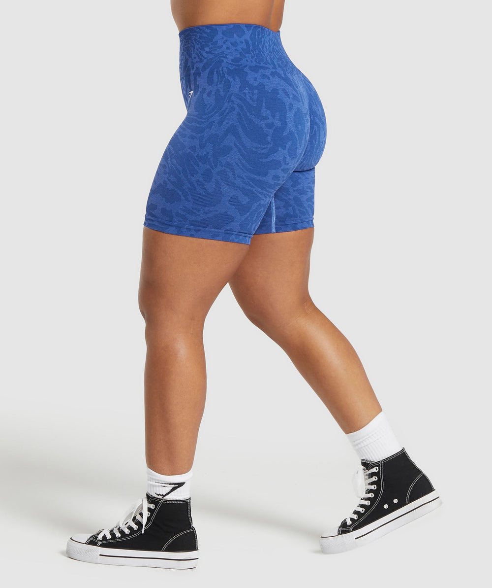 Adapt Safari Tight Shorts Wave Blue/Iris Blue