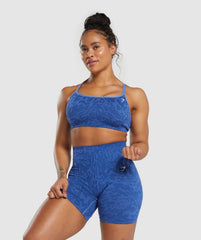 Adapt Safari Tight Shorts Wave Blue/Iris Blue