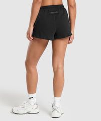 Fleece Shorts Black