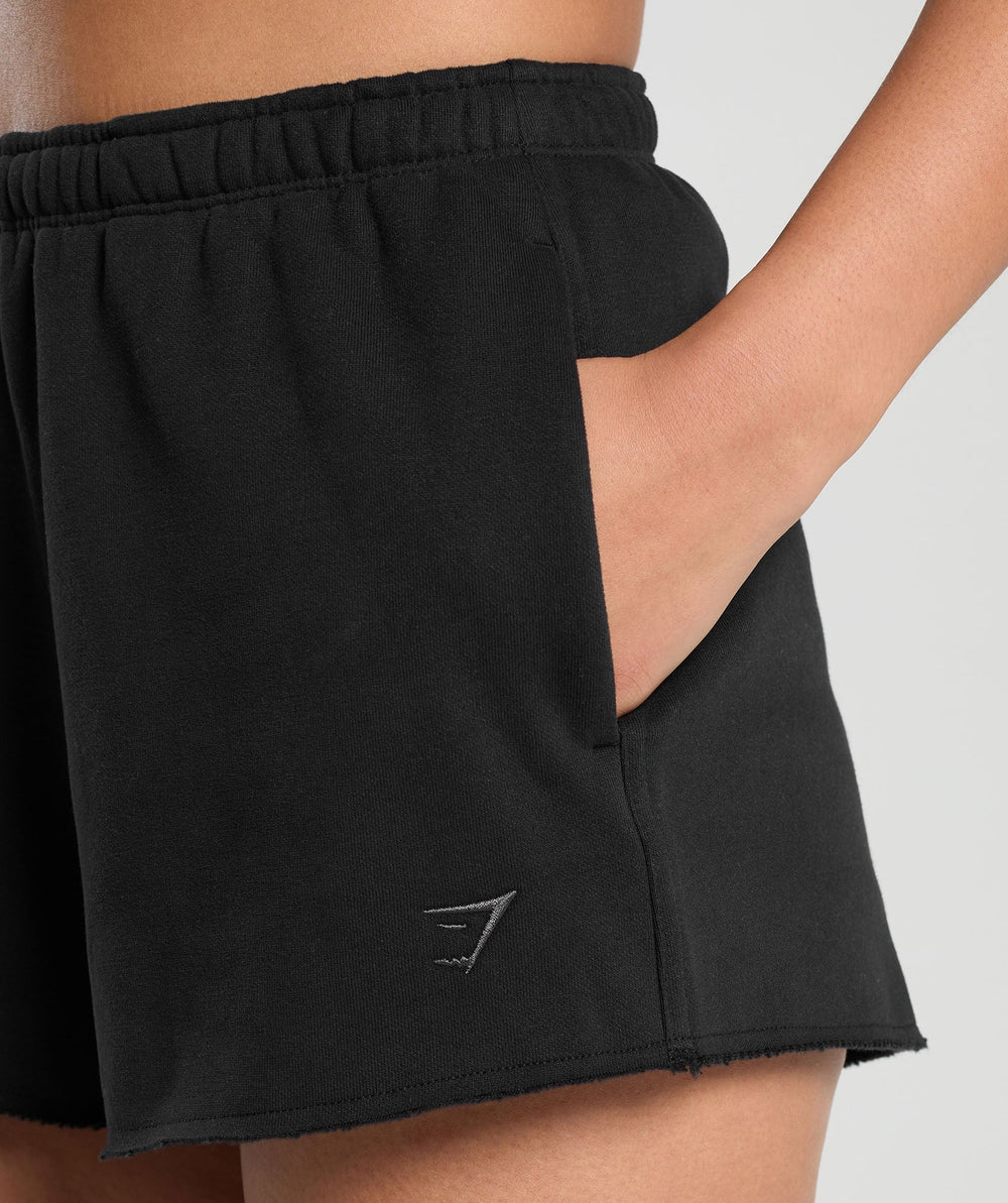 Fleece Shorts Black