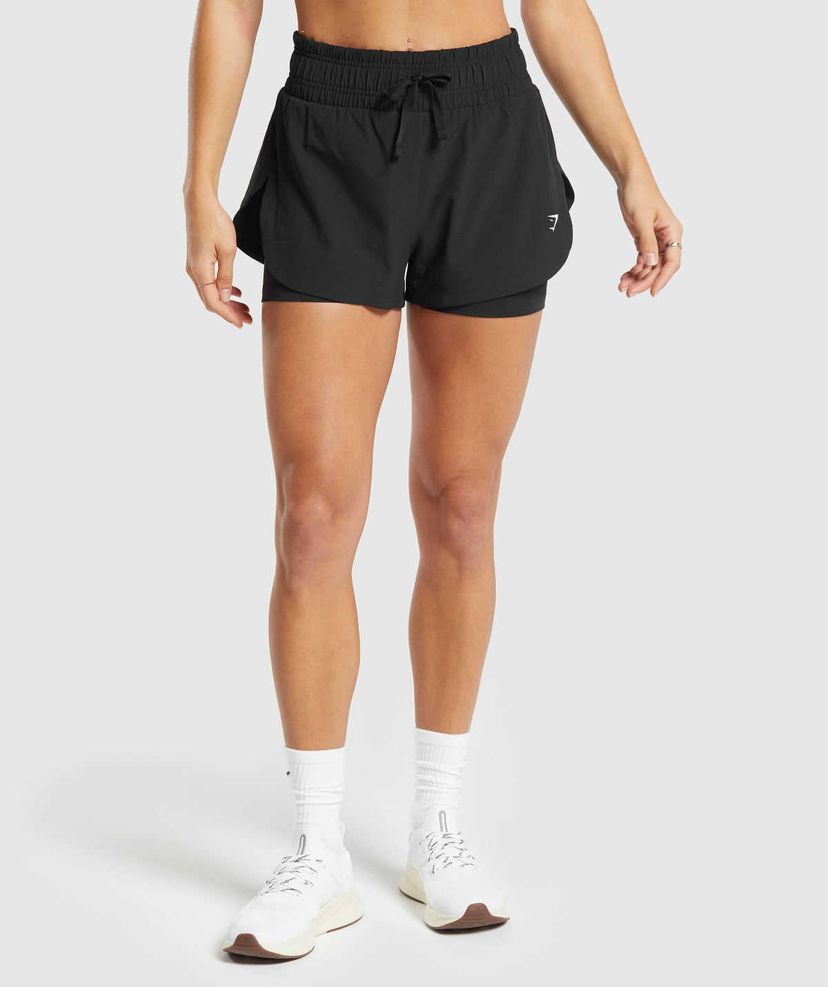Running 2 In 1 Shorts Black