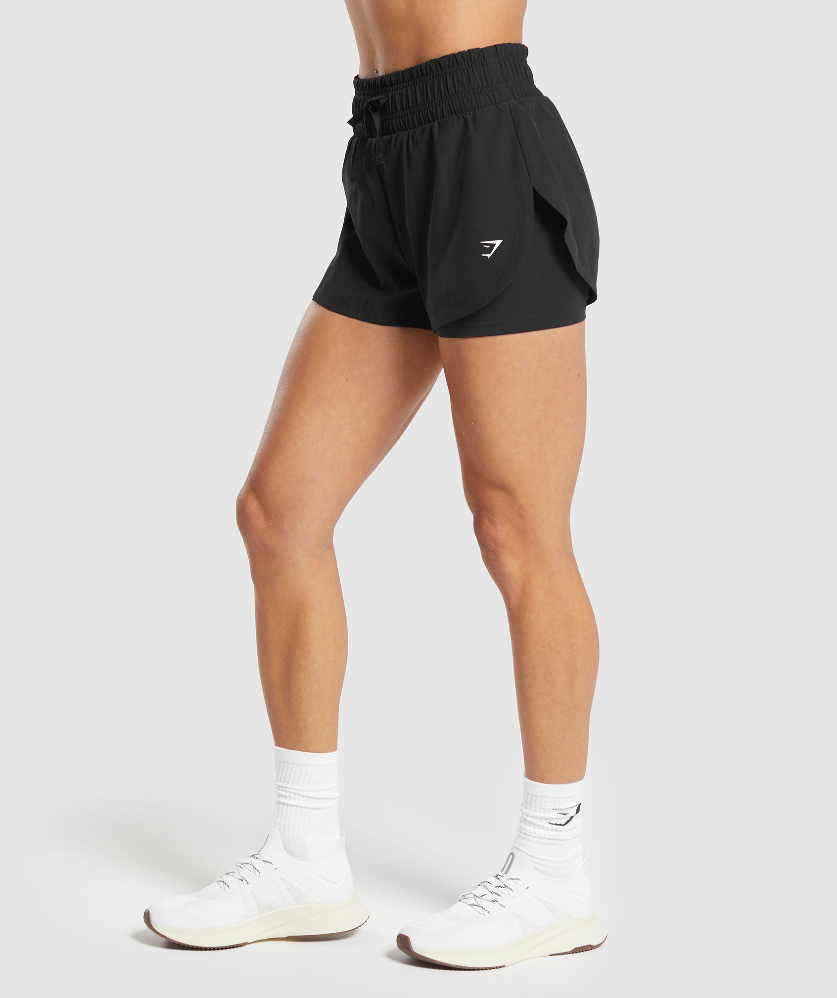 Running 2 In 1 Shorts Black
