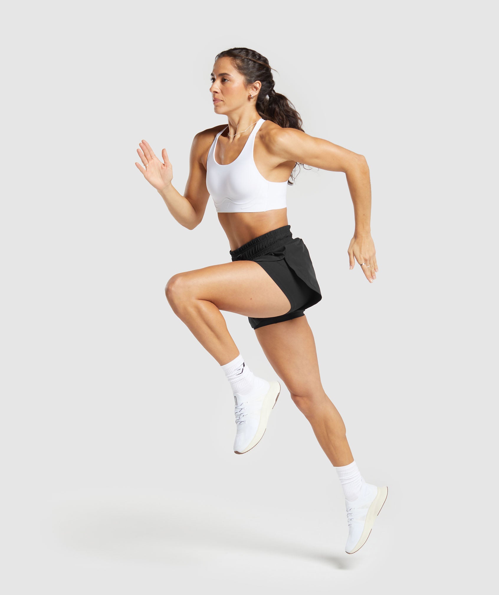 Running 2 In 1 Shorts Black