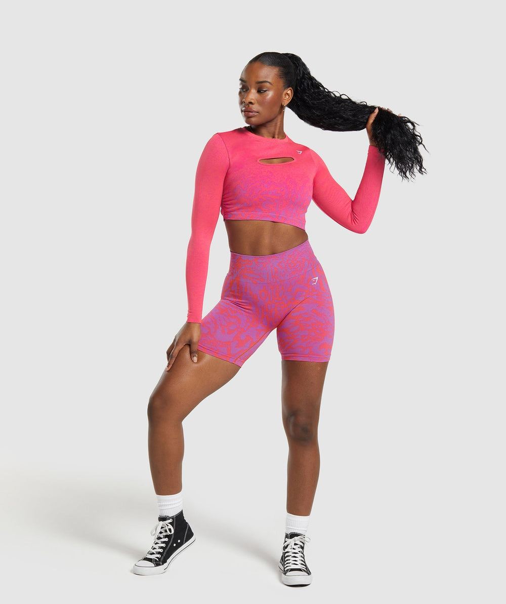 Adapt Safari Tight Shorts Shelly Pink/Fly Coral