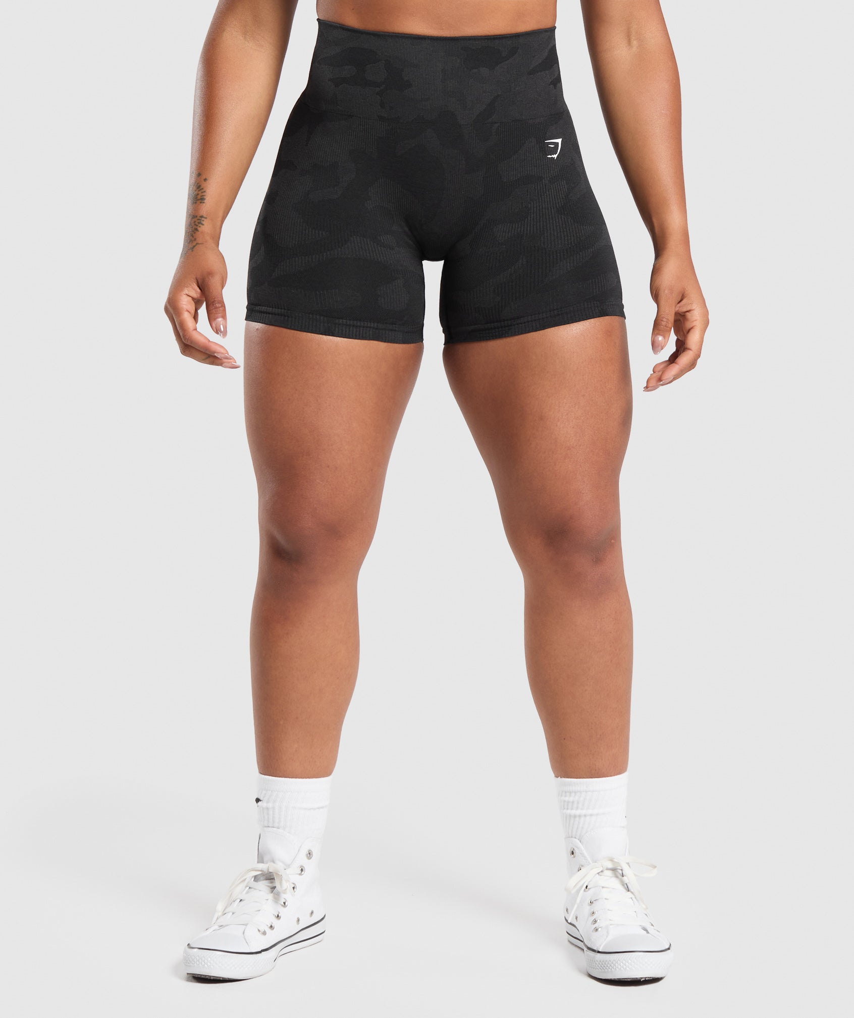 Adapt Camo Seamless Shorts Black/Asphalt Grey