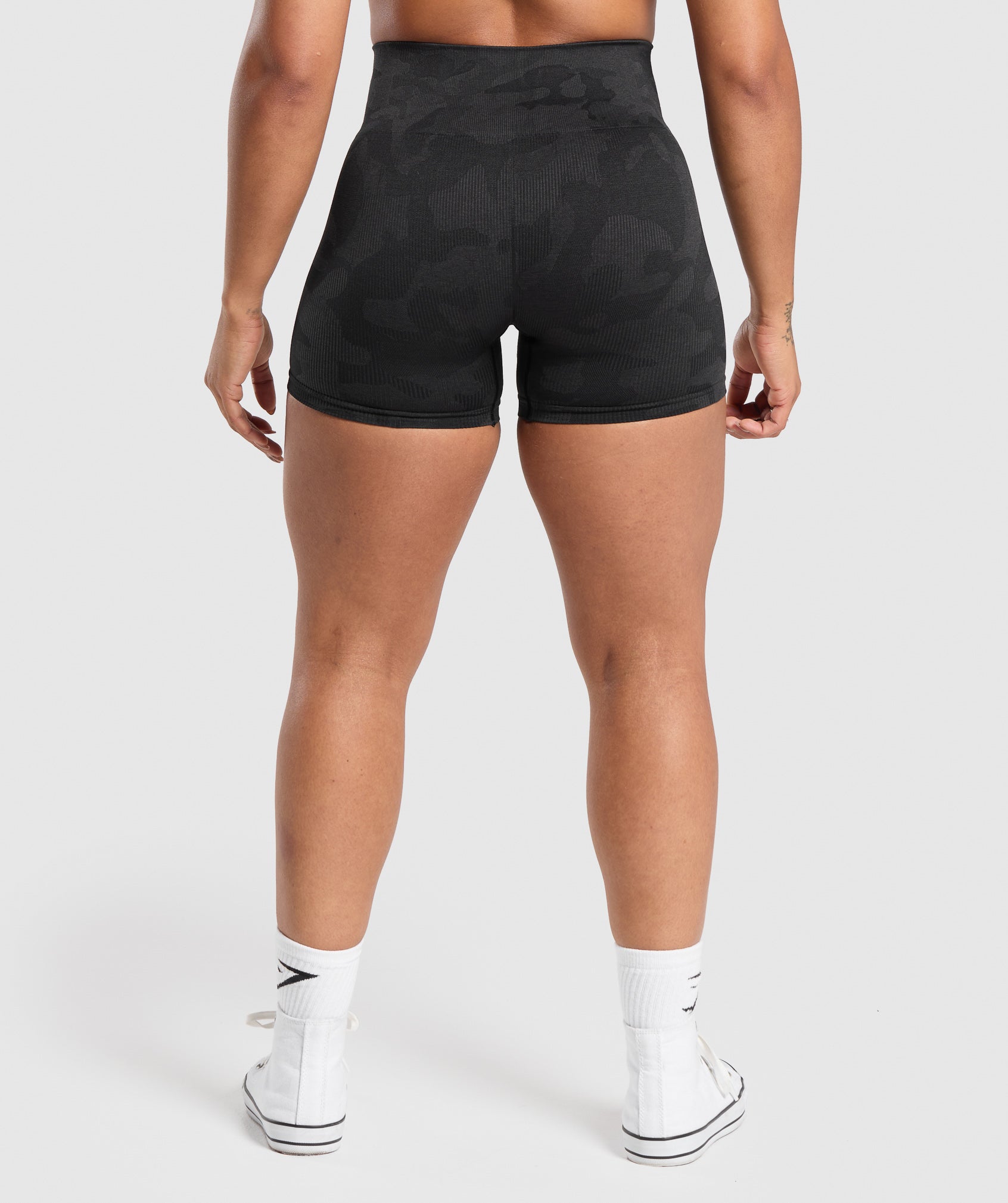 Adapt Camo Seamless Shorts Black/Asphalt Grey