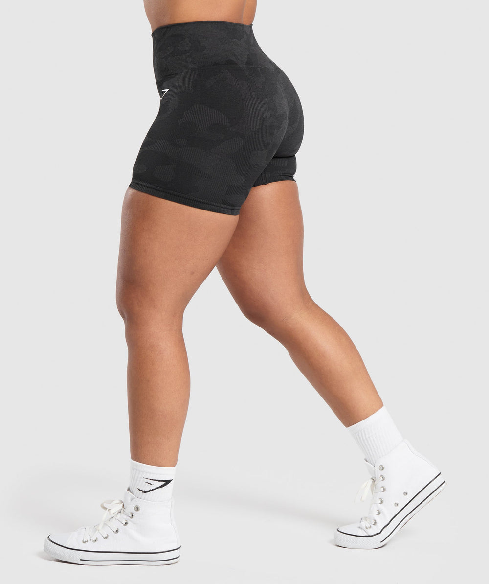 Adapt Camo Seamless Shorts Black/Asphalt Grey