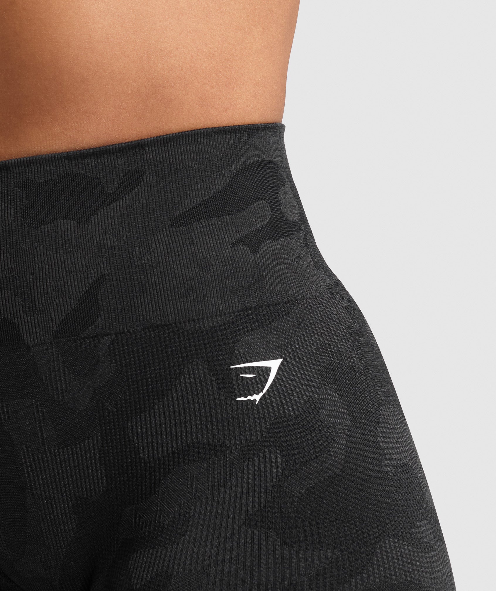 Adapt Camo Seamless Shorts Black/Asphalt Grey