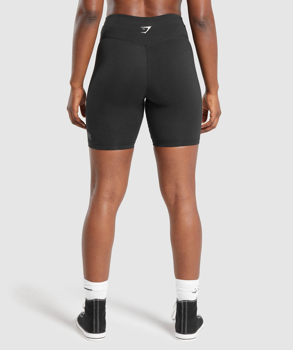 Lifting Logo Shorts Black