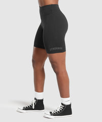 Lifting Logo Shorts Black