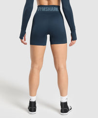 Flex Shorts Navy/Denim Blue