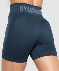 Flex Shorts Navy/Denim Blue